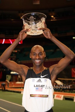 Bernard Lagat krönte seine Siegserie bei den Millrose Games. © www.photorun.net