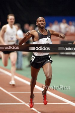 Bernard Lagat triumphiert zum siebenten Mal bei den Millrose Games. © www.photorun.net