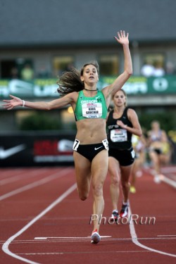 Kara Goucher gewann in Eugene souverän über 5.000 m. © www.photorun.net