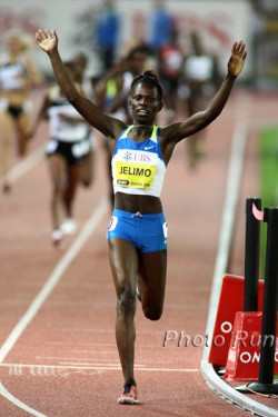 Pamela Jelimo ist auch in Zürich nicht zu stoppen. © www.photorun.net