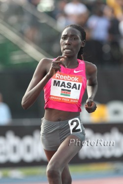 Linet Masai stellte einmal mehr ihre starke Form unter Beweis. © www.photorun.net