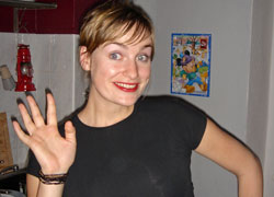 Katharina auf ihrem Weg zu einer gesunden und ausgewogenen Ernährung. © privat