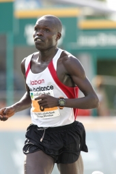 Laban Kipkemboi, zweiter in Los Angeles. © Victor Sailer