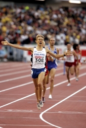 Der Finne Keskisalo gewinnt überraschend das Hindernis-Rennen. © Photo Run / Jiro Mochizuki