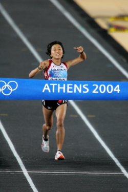 Olympiasiegerin Mizuki Noguchi meldet sich erfolgreich zurück. © www.photorun.net