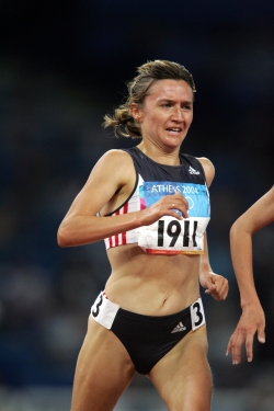 Irina Mikitenko siegte über 10 km in Oelde. © www.photorun.net
