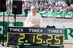 Marathon-Weltrekordlerin Paula Radcliffe startet ihr Comeback. © www.photorun.net