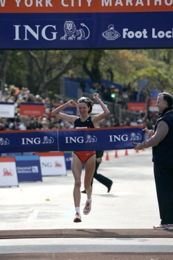 Jelena Prokopcuka möchte nach 2005 und 2006 zum dritten Mal in Folge in New York gewinnen. © www.photorun.net