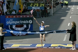 Deena Kastor gewinnt die US-Trials in Boston. © www.photorun.net