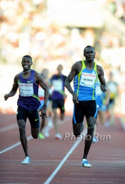David Rudisha läuft über 800 m von Sieg zu Sieg. © www.photorun.net