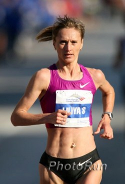 Liliya Shobukhova gewann in russischer Rekordzeit. © www.photorun.net