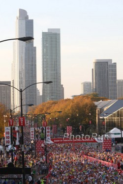 Der Start des Chicago-Marathons. © www.photorun.net