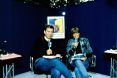 Kommentatoren-Team beim BERLIN-MARATHON 1997. © private