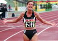 Nach dem 5.000m-Meter-Lauf bei den Deutschen Meisterschafter in Berlin 1998. © Rhein-Ruhr-Foto/Gustav E. Schöder