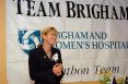 … bei der Pasta Party vom Team Brigham 