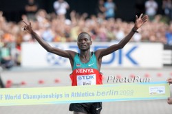 Abel Kirui gewinnt den WM-Marathon in Berlin. © www.photorun.net
