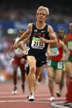 Im Finale über 800 m in Peking ging Peter früh in Führung. © Von Peter Gottwald zur Verfügung gestellt