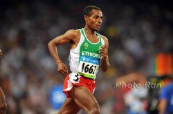 Kenenisa Bekele – der Favorit für die Langstreckenwettbewerbe der Männer. © www.PhotoRun.net