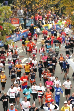 …und kurz vor dem Ziel des New York-Marathons. © www.PhotoRun.net