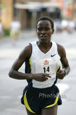 Lineth Chepkurui, hier beim Texas RoundUp 10-km-Lauf, gewinnt zum dritten Mal in Washington, D.C. © www.photorun.net