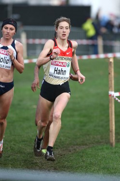 Susanne Hahn war einmal mehr die beste deutsche Crossläuferin in Brüssel. © www.photorun.net / Giancarlo Colombo