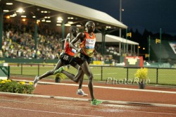  Wilson Kiprop, hier zu sehen beim Prefontaine Classic 2012, verbesserte beim Rom-Ostia-Rennen den Streckenrekord. © www.PhotoRun.net