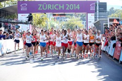 The start of the men's marathon. © www.PhotoRun.net