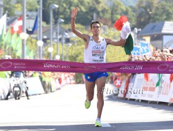 Daniele Meucci is the new European champion in the marathon. © www.PhotoRun.net