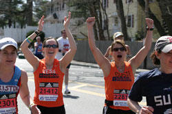 American Liver Foundation beim Boston Marathon 2008. © übermittelt