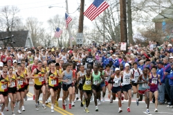 Der Startschuss zum 111. Boston-Marathon fällt am 16. April. © www.photorun.net