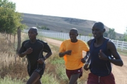 KIMbias Evans Rutto, James Koskei und Christopher Cheboiboch werden beim Chicago-Marathon am 7. Oktober dabei sein. © www.chasingkimbia.com