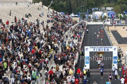 Das antike Panathinaikon-Stadion: Ziel des historischen Athen-Marathons. © www.photorun.net