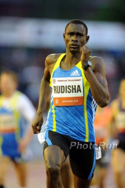 David Rudisha, hier beim Leichtathletik-Meeting in Ostrava, stürmte in Berlin zum 800-m-Weltrekord. © www.photorun.net