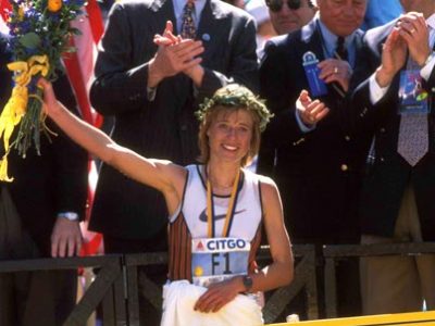 Boston-Marathon 1996. © Victor Sailer, PhotoRun.net
